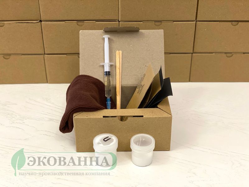 Ремкомплект ЭкоВанна Классик для ремонта сколов и трещин на ванне, душевой кабине, поддоне 1418819224 фото