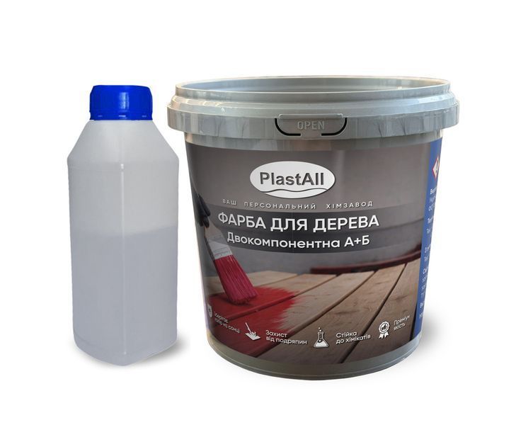 Фарба для меблів епоксидна Plastall&trade; 4.5 кг Блакитний 3054922700 фото